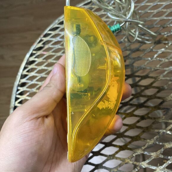 Pokémon Pikachu Looksouris Computer Mouse Vintage Translucent 1990s Untested - Picture 4 of 7
